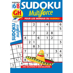 Sudoku Multiforce N°47 F6/8