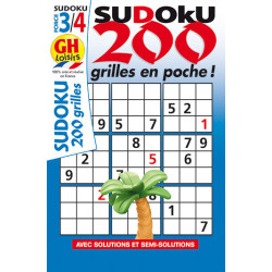Sudoku 200 grilles en poche...