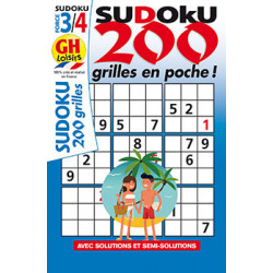 Sudoku 200 grilles en poche...