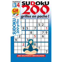 Sudoku 200 grilles en poche...