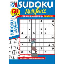 Sudoku Multiforce N°49 F6/8