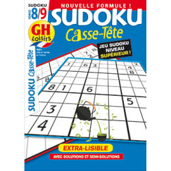 Casse-Tête Sudoku N°98 F8/9