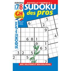 Sudoku des pros N°20 F7/8