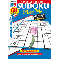 Casse-Tête Sudoku N°99 F8/9