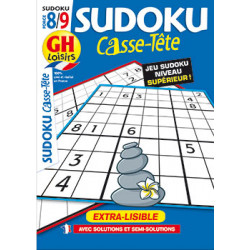 Casse-Tête Sudoku N°101 F8/9