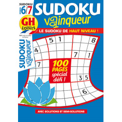 Sudoku vainqueur N°75 F6/7
