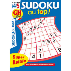 Sudoku au top N°16 - Janv 23