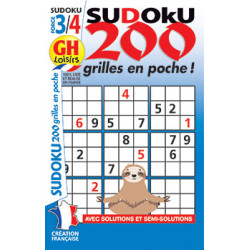 Sudoku 200 grilles F3/4 -...