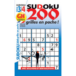 Sudoku 200 grilles N°89 F3/4