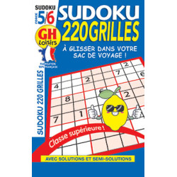 Sudoku 220 grilles N°80 -...
