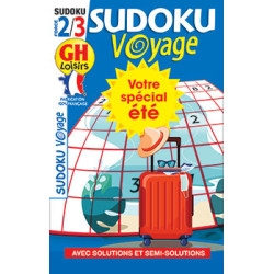 Sudoku voyage Été N°2 - Mai 23