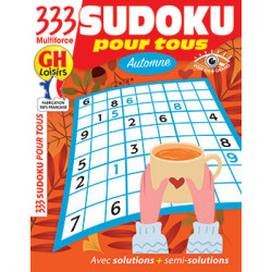 333 Sudoku pour tous N°50 -...