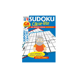 Casse-Tête Sudoku N°91 F8/9