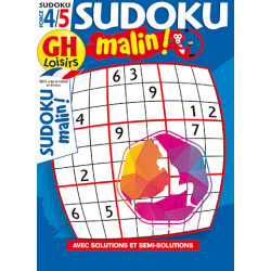 Sudoku malin N°18 F4/5