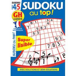 Sudoku au top N°20 - Janv 24