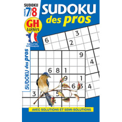 Sudoku des pros N°32 - Janv 24
