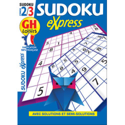 Sudoku express N°41 - Mars 24