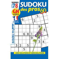 Sudoku des pros N°34 - Mai 24