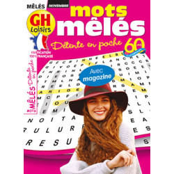 Mots mêlés détente poche...