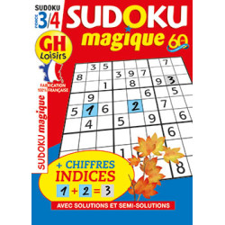 Sudoku magique N°34 - Nov 24
