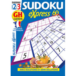 Sudoku express N°45 - Nov 24