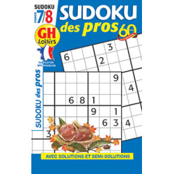 Sudoku des pros N°37 - Nov 24