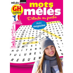 Mots mêlés détente poche...