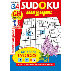 Sudoku magique N°35 - Fev 2025
