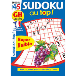 Sudoku au top N°27 - Oct 25