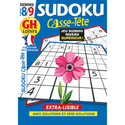 Casse-Tête Sudoku N°123 -...
