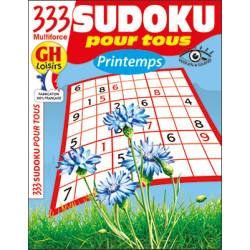 333 Sudoku pour tous N°60 -...