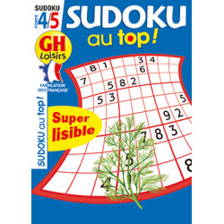 Sudoku au top N°29 - Avril 26