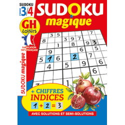 Sudoku magique N°40 - Mai 26