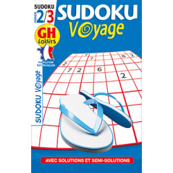 Sudoku voyage N°6 - Juin 26