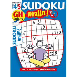 Sudoku malin N°19 F4/5